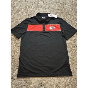 NWT Men's NFL Kansas City Chiefs Short Sleeve Polo - Large